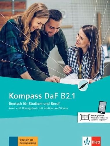 Kompass DaF 1 (B2.1) - Kurs-/bungsbuch - Teil 1 - kolektiv autor