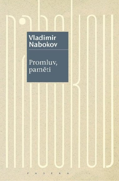 Promluv, pamti - Vladimir Nabokov