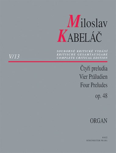 Miloslav Kabel tyi preludia op. 48 - Miloslav Kabel
