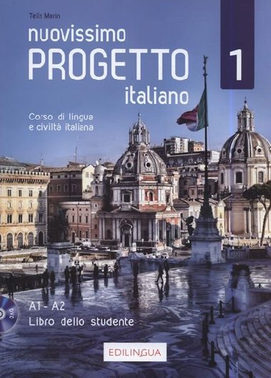 Nuovissimo Progetto italiano 1 (A1-A2) Libro dello studente+DVD Video - Marin Telis