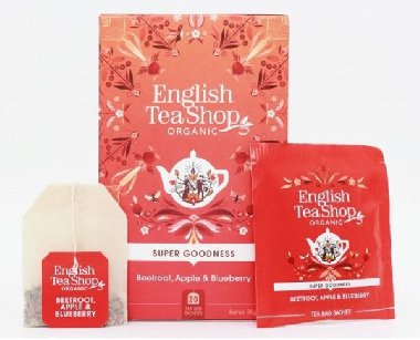 English Tea Shop erven epa, jablko a borvka -  design mandala - neuveden