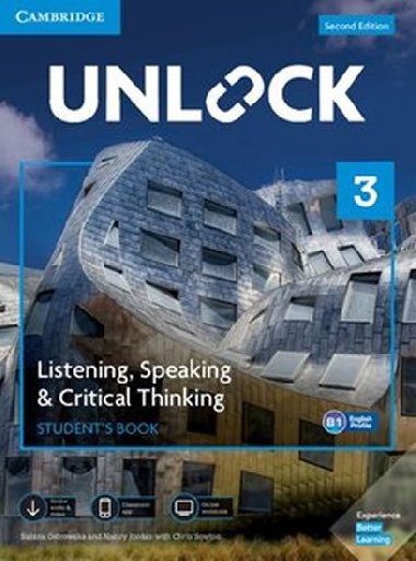 Unlock Level 3 Listening, Speaking & Critical Thinking Students Book, Mob App and Online Workbook w/ Downloadable Audio and Video - Ostrowska Sabina
