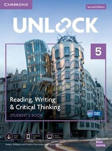Unlock Level 5 Reading, Writing, & Critical Thinking Students Book, Mob App and Online Workbook w/ Downloadable Video - Williams Jessica