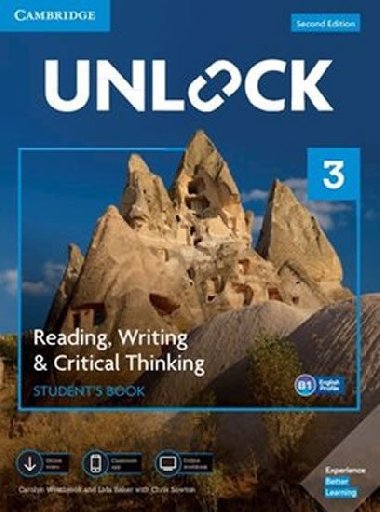 Unlock Level 3 Reading, Writing, & Critical Thinking Students Book, Mob App and Online Workbook w/ Downloadable Video - Westbrook Carolyn