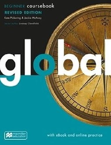 Global Revised Beginner - Coursebook + eBook + Macmillan Practice Online - neuveden