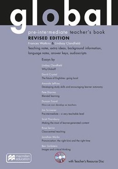 Global Revised Pre-Intermediate - Teacher`s Pack - neuveden
