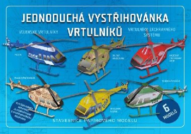 Jednoduch vystihovnka vrtulnk - 6 model - Stavebnice paprovho modelu - Ivan Zadrail