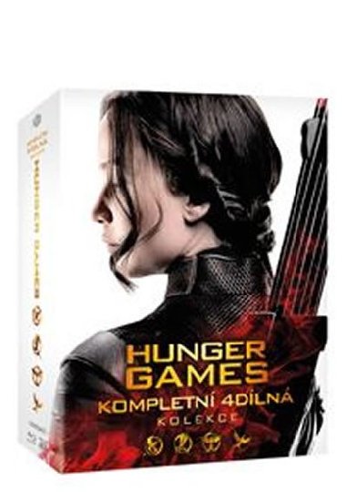 Hunger Games kolekce 1-4 5BD - neuveden