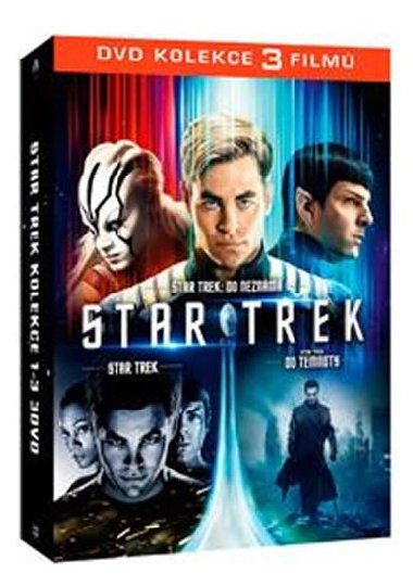 Star Trek kolekce 1-3 3DVD - neuveden