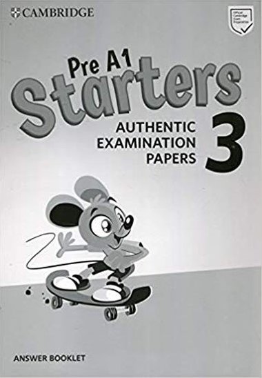 Pre A1 Starters 3 Answer Booklet - neuveden