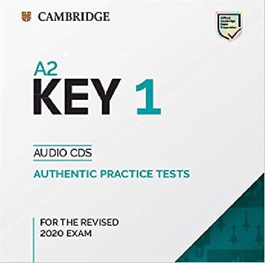 A2 Key 1 for revised exam from 2020 Audio CD - neuveden