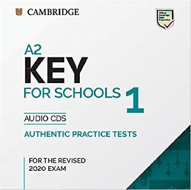 A2 Key for Schools 1 for revised exam from 2020 Audio CD - neuveden