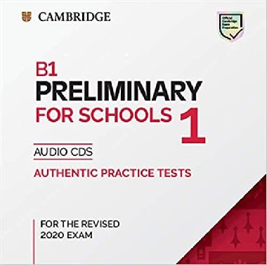 B1 Preliminary for Schools 1 for revised exam from 2020 Audio CD - neuveden