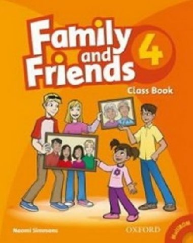 Family and Friends 4 Class Book + MultiRom - kolektiv autor