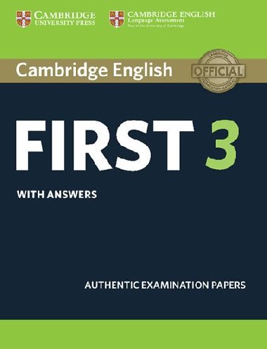 Cambridge English First 3 Student´s Book with Answers - neuveden