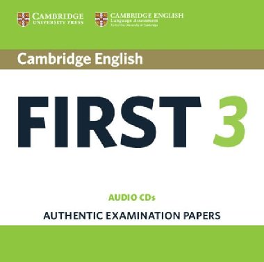 Cambridge English First 3 Audio CDs - neuveden