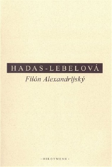 Filn Alexandrijsk - Mireille Hadas-Lebelov