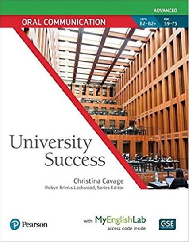 University Success Advanced: Oral Communication Students´ Book w/ MyEnglishLab - kolektiv autorů