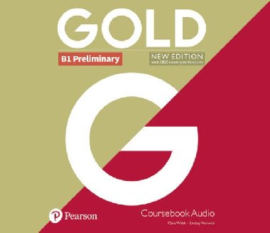 Gold B1 Preliminary New Class CD - kolektiv autor