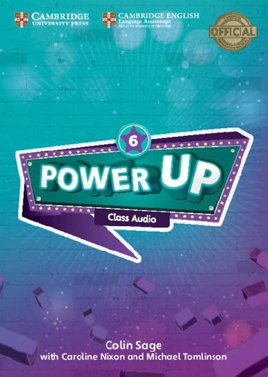 Power Up Level 6 Class Audio CDs (5) - Sage Colin