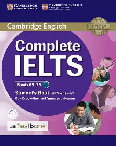 Complete IELTS Bands 6.5/7.5 Students Book with answers with CD-ROM with Testbank - Brook-Hart Guy