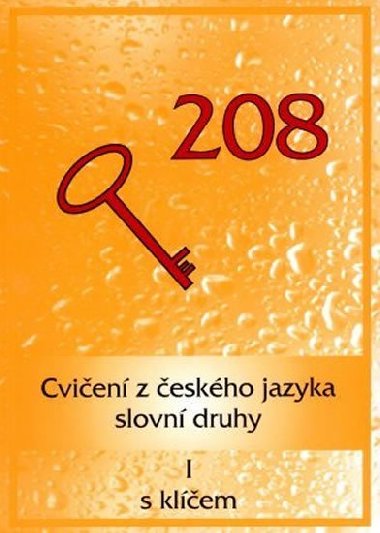 208 Cvien z J - slovn druhy I - Grepl Miroslav