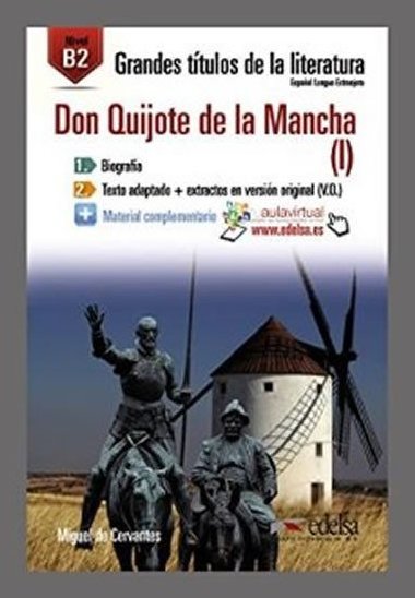 Grandes Titulos de la Literatura /B2/ Don Quijote de la Mancha - de Cervantes Miguel