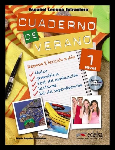 Cuaderno de verano 1/A1 Libro + CD - Palomino ngeles Mara