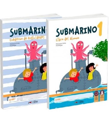 Submarino 1 Pack: Libro del alumno + Cuaderno + audio descargable - Santana Mara Eugenia