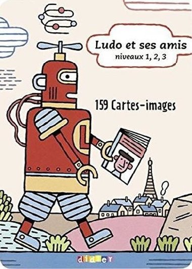 Ludo et ses amis Niveaux 1, 2, 3 - 159 Cartes-images - Marchois Corinne