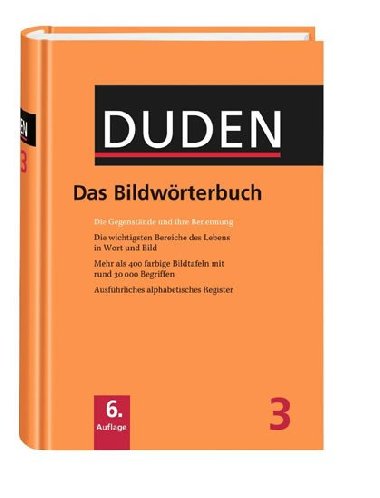 Duden Band 3 Das Bildwrterbuch /Neu 6.vyd./ - Luscher Renate