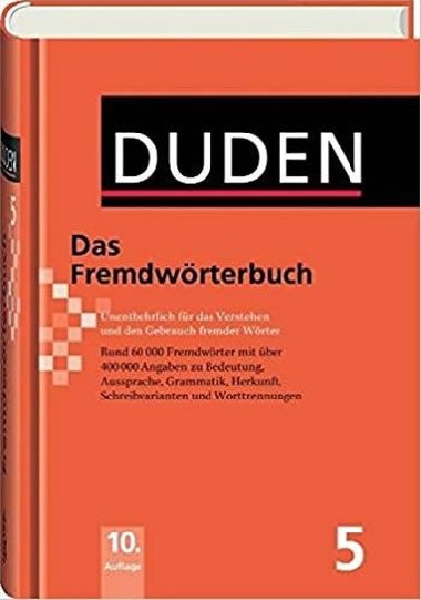 Duden Band 5 Das Fremdwrterbuch - kolektiv autor