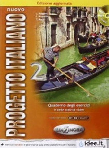 Nuovo Progetto Italiano 2: Quaderno degli esercizi + 2CD - kolektiv autor