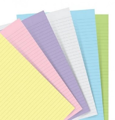FILOFAX Npl Notebook A5 pastelov nhradn listy 32ks - linkovan - neuveden