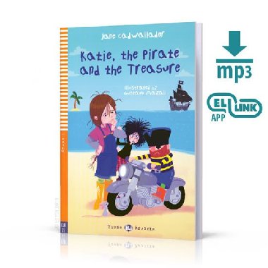 Young ELI Readers: The Pirate and The Treasure + Downloadable Multimedia - Cadwallader Jane