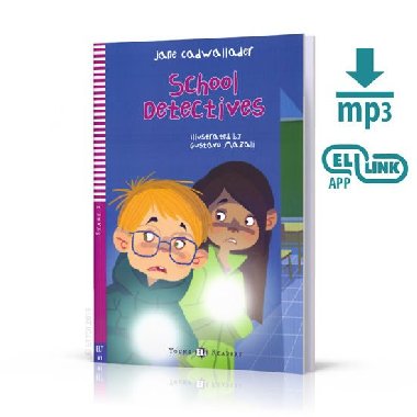 Young ELI Readers: School Detectives + Downloadable Multimedia - Cadwallader Jane