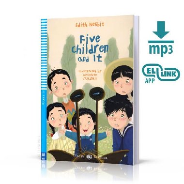 Young ELI Readers: Five Children and It + Downloadable Multimedia - Nesbit Edith