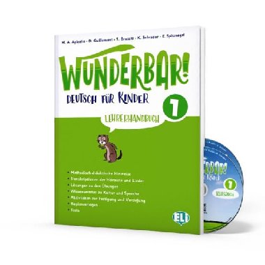 Wunderbar! 1 - Lehrerhandbuch + 2 Audio-CD - Apicella M. A., Guillemant D.