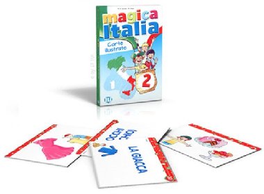 Magica Italia - 2 Carte illustrate (Pack da 64 Carte) - Apicella M.A., Made M.
