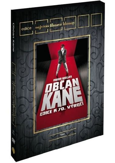 Občan Kane DVD - Edice Filmové klenoty - neuveden