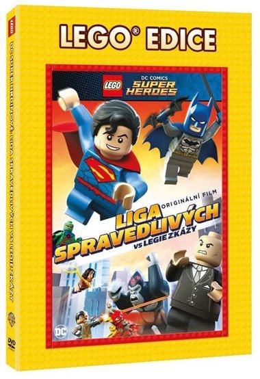 Lego: Liga spravedlivých vs Legie zkázy - Edice Lego filmy DVD - neuveden