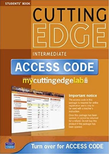 New Cutting Edge Intermediate Students Book with CD-ROM w/ MyEnglishLab Access Card - kolektiv autor