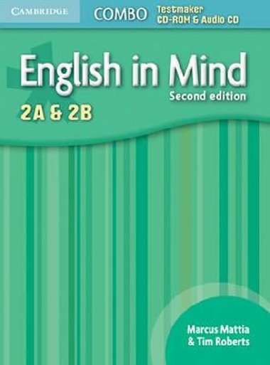 English in Mind Levels 2A and 2B Combo Testmaker CD-ROM and Audio CD - Roberts Tim
