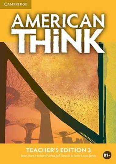 American Think Level 3 Teachers Edition - Hart Brian