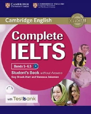 Complete IELTS Bands 5/6.5 Students Book without Answers with CD-ROM with Testbank - Brook-Hart Guy