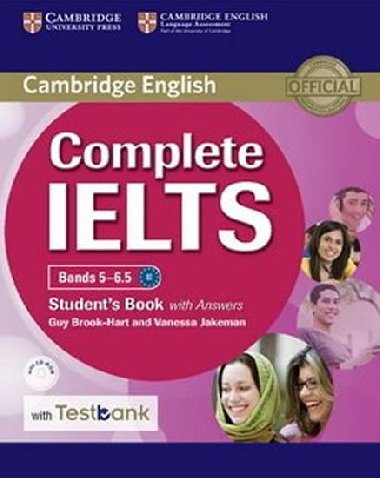 Complete IELTS Bands 5/6.5 Students Book with Answers with CD-ROM with Testbank - Brook-Hart Guy
