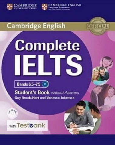 Complete IELTS Bands 6/7.5 Students Book without Answers with CD-ROM with Testbank - Brook-Hart Guy