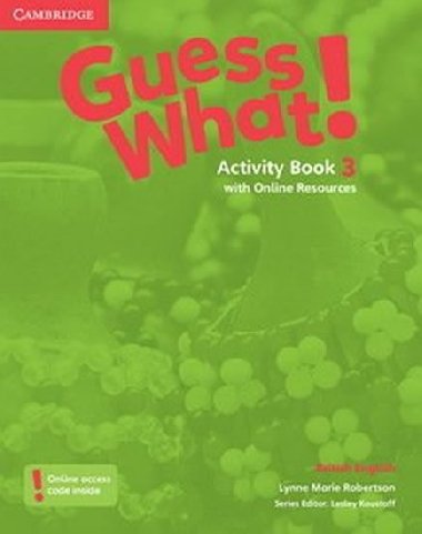 Guess What! 3 Activity Book+Online Resources - Koustaff Lesley, Rivers Susan