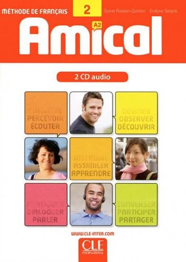 Amical 2: CD audio pour la classe (2) - kolektiv autor