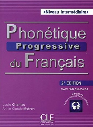 Phontique progressive du francais: Intermdiaire Coffret CD audio - Charliac Lucile